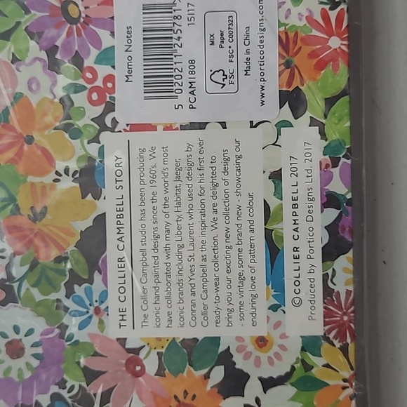 Floral Sticky Note Set - Picture 4 of 4